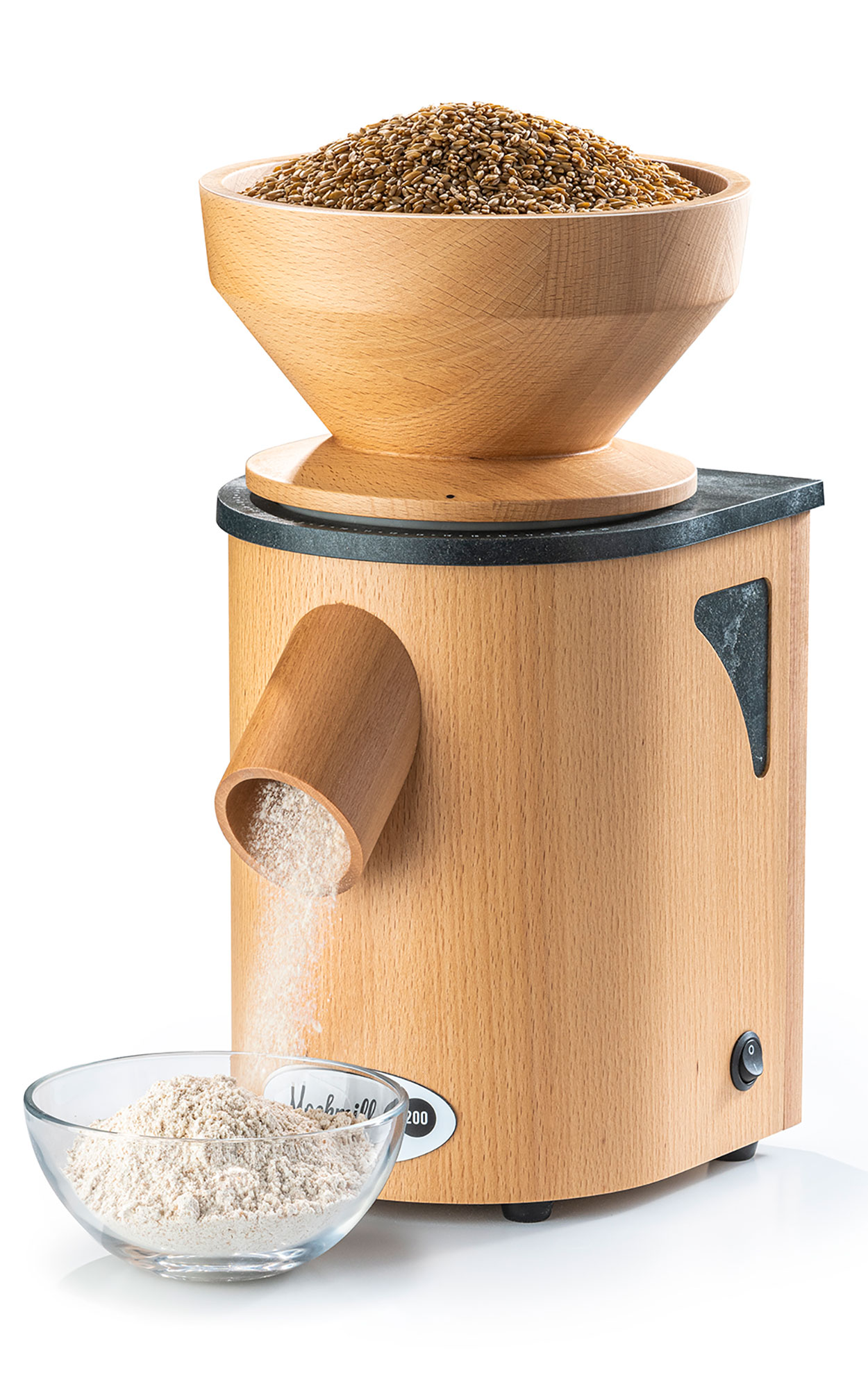 Mockmill Grain Mill Attachment For Stand Mixers